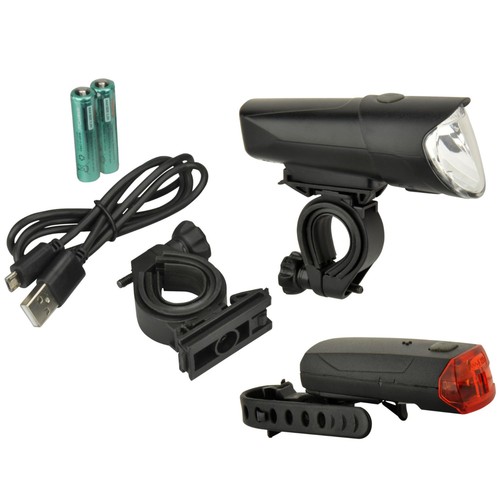 Fischer led fahrrad - fahrrad-licht, set