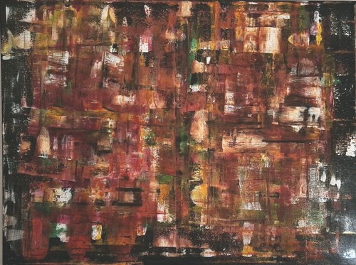 Acryl bild orifinal signiert - acryl,