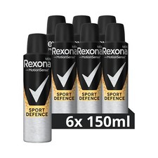 Rexona Men Deospray Sport Defence Anti-Transpirant Herren Männer 6 x 150 ml