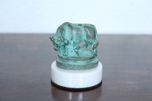 Dekorative bronzefigur stier - dekorative, "stier"
