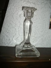 Stilvoller,klassischer, massiver Kristall-Kerzenleuchter Höhe: 19 cm NEU