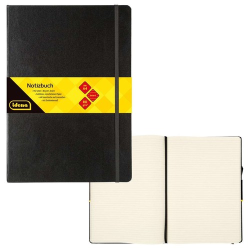 Idena notizbuch 80g - idena, 80g/m²