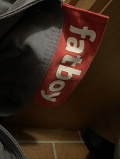 Fatboy Sitzsack, 160x130cm, Graue Baumwolle