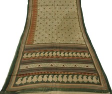 Sushila Vintage brauner Sari