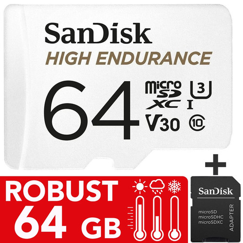 Sandisk high endurance 64gb - high,