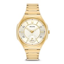Bulova Curv Gold Damen