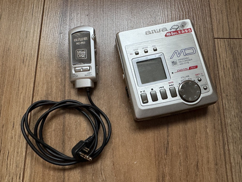 Aiwa f75 minidisc - am-f75, minidisc-recorder