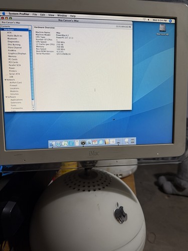 Apple imac vintage lampada - imac,