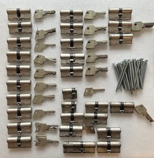 Evva Schließanlage, Zentralschließanlage, Doppelzylinder Schließplan 27 Zylinder