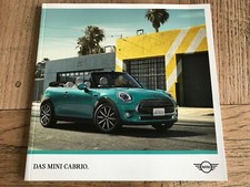 Prospekt Brochure Mini Cabrio