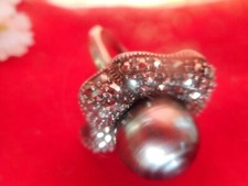 Tahiti Perlen Ring ca. 12 mm