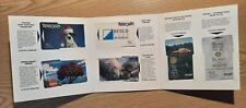 6 x verschiedene PhoneCard Neuseeland 1993 je 5 NS $ in Klappkarte aus Erbschaft