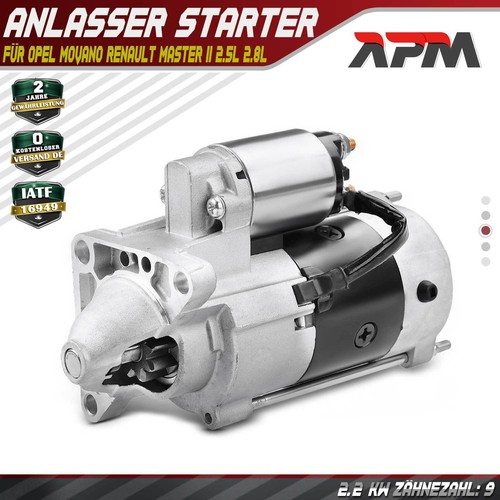 Anlasser starter kw für - starter,