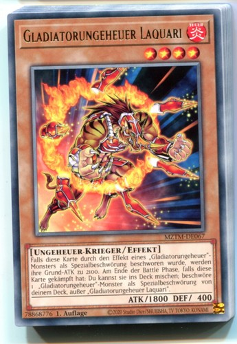 Gladiatorungeheuer - yu-gi-oh!,