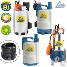 SCHMUTZWASSERPUMPE TAUCHPUMPE BRUNNEN DRAINAGE FÄKALIENPUMPE GARTEN WASSER PUMPE