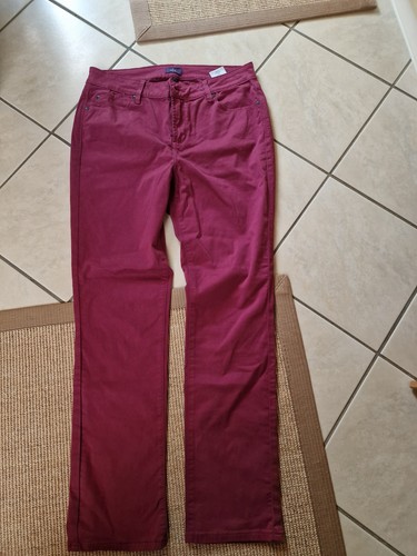 Nydj bordeaux mid - nydj, mid-rise