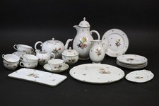 27tlg Tee Kaffee Service Porzellan handbemalt Nymphenburg (MVL4725)