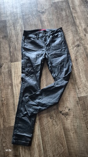 Damen hose leder optik slim - damen,