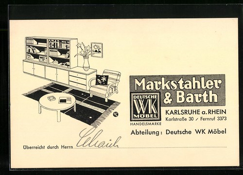Vertreterkarte karlsruhe - vertreterkarte, a