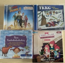 Cd Hörspiel Konvolut Sammlung Kinder, Fünf Freunde 4, TKKG Schock Im Schnee, OVP