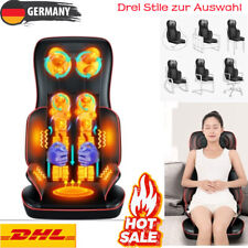 Massagegerät Massagesitzauflage mit Rollmassage Wärmefunktion Massagematte 3D