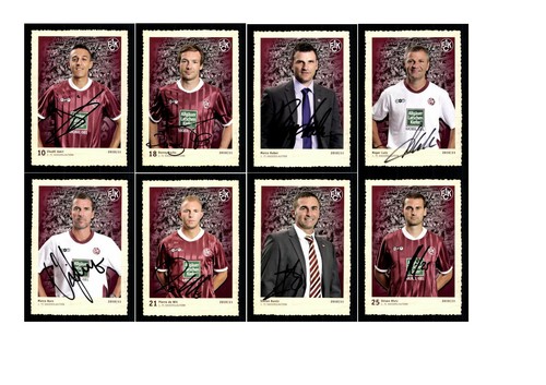 Autogrammkartensatz fc - autogrammkartensatz,
