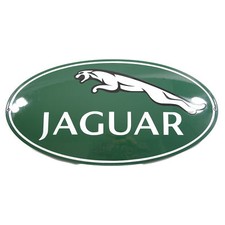 Schild Logo JAGUAR Emaille