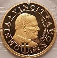 999,9er-Goldmünzen  3 x 1,25