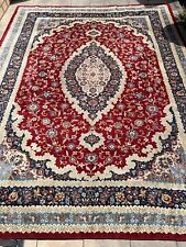 Pak. Täbriz Teppich Orient Perser Rug Rot Schurwolle Royal Vintage Rarität XXXL