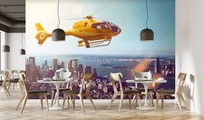 3D Gelb Helikopter Q4515