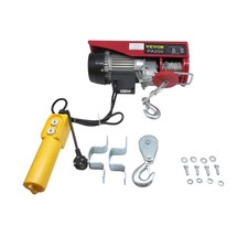 Happybuy Elektrischer Seilzug 100/200 kg Elektrischer Kabelzug 450 W Elektrische