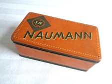 Alte Blechdose, Werbedose, S & N, Naumann, Nähmaschine, Vintage