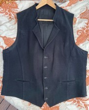 TOP *** Herren Sakko Weste  HARTWICH dunkelblau Gr.  58 Futter schwarz