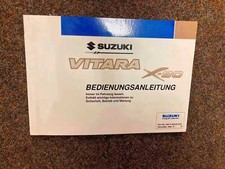 SUZUKI VITARA X-90 BETRIEBSANLEITUNG BORDBUCH BORDHEFT GEBRAUCHT