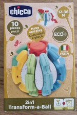 Chicco 2 In 1 Babys Erster Kreativball Eco+ 12-36 Monate Spielzeug Entwicklung