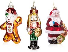 Weihnachtskugeln glas set - 3,