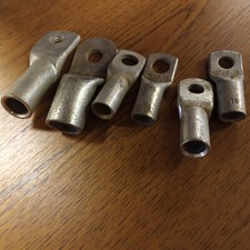 50 mm² Ringkabelschuhe Rohrkabelschuhe Quetschkabelschuhe Kupfer verzinnt blank