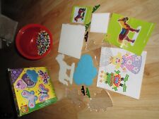 Bügelperlen Set mit Schablonen Pferde Prinzessin Schmetterling