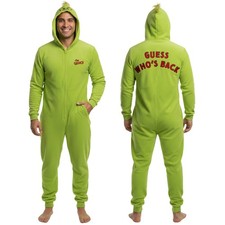 Grinch Einteiler aus Fleece