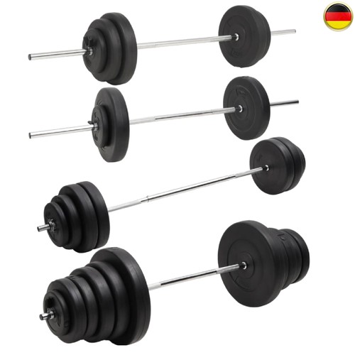 Langhantel mit gewichten - mit,