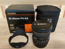 Sigma 10-20 mm F4,0-5,6 EX DC HSM-Objektiv für Canon