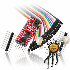 FT232 USB TTL RS232 UART seriell serial Konverter Set 3-23 teilig incl. Pins