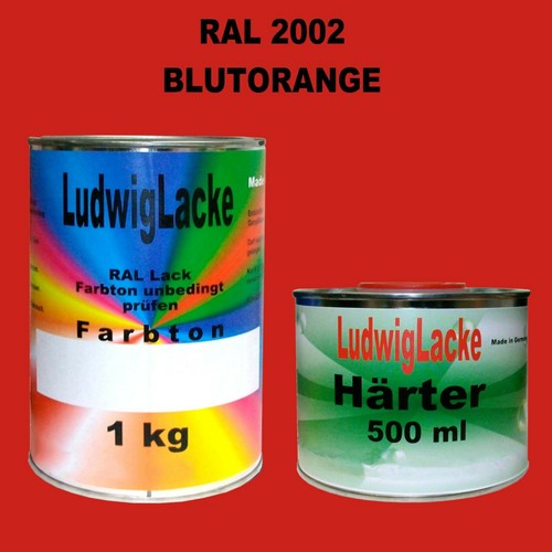 Ral 2002 blutorange kg - ral, set