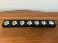 Teelicht - Leiste - Halter  schwarz IKEA gothic Design Hipster Party Sylvester