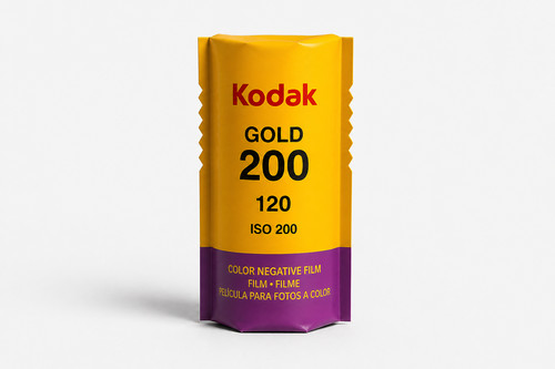 Kodak gold 200 120 film - gold,