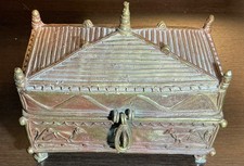 Antike Messing Schatulle