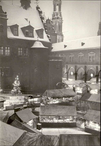 Dresden sachsen striezelmarkt - sachsen,