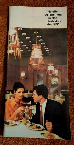 Ddr interhotel prospekt - prospekt, 1970