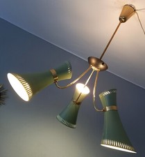 50er REFLEKTOR  DECKENLAMPE
