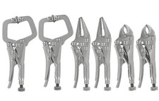 6x Gripzangen Set Langbeck Zange Schweißerzange Feststellzange Klemmzange Satz